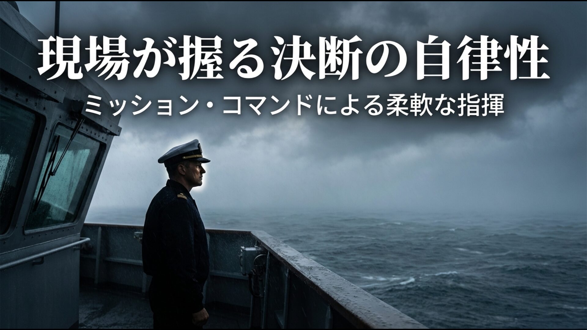 迅速な意思決定を可能にする第七艦隊のミッション・コマンドと現場指揮官の練度