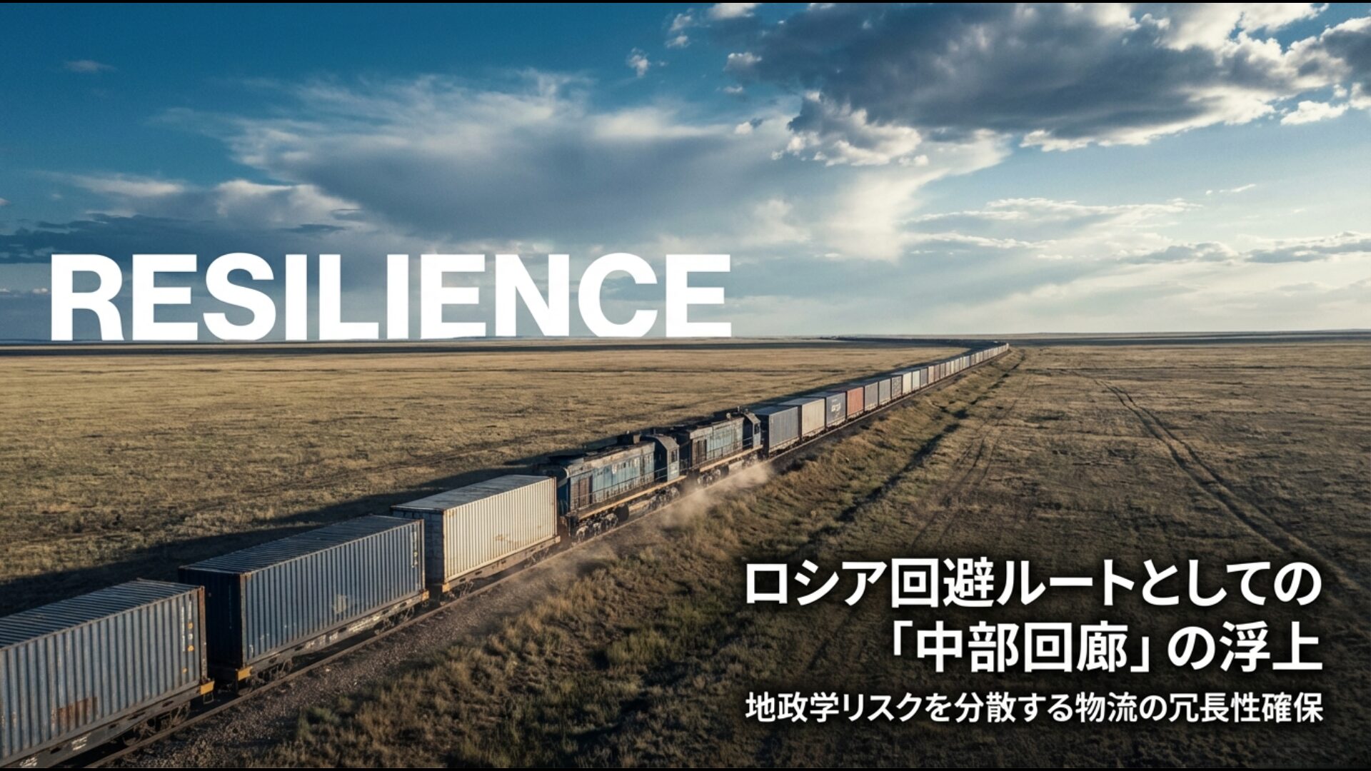 地政学リスクを分散するために浮上したロシア回避ルートとしての中部回廊と物流の冗長性