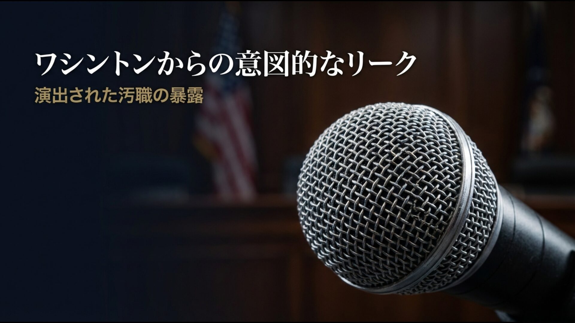 米上院チャーチ小委員会によるロッキード事件の暴露とワシントンによる情報操作の疑い
