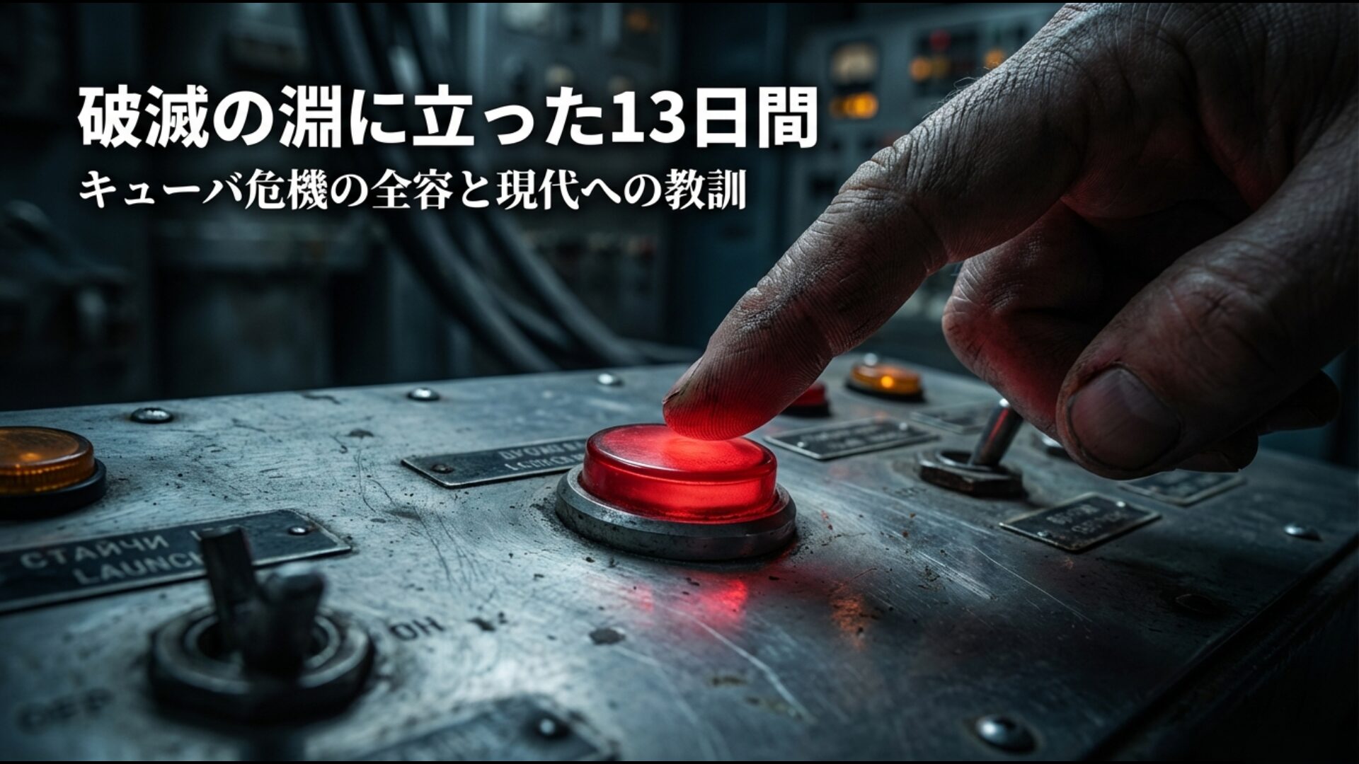 キューバ危機の全体像と破滅を回避した13日間の歴史的教訓を象徴するアイキャッチ画像