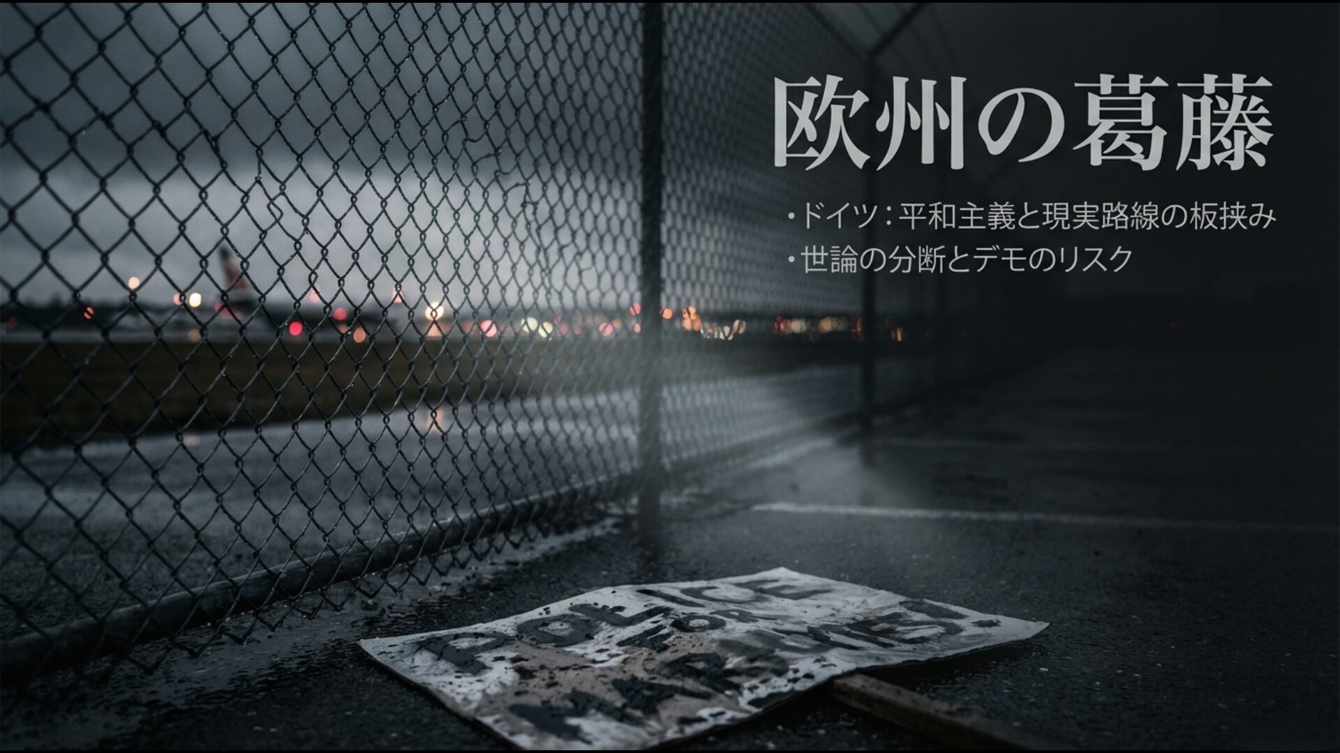 欧州における核共有世論の葛藤