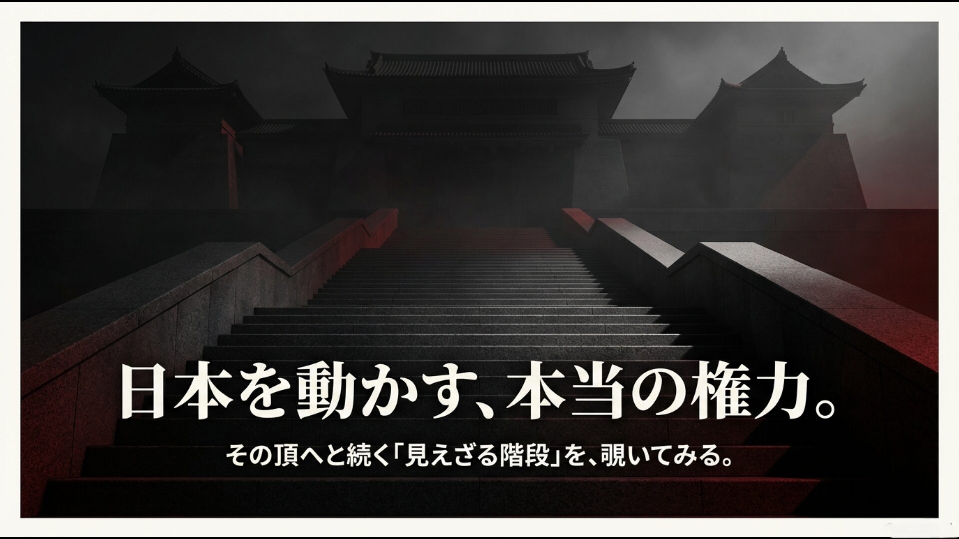 日本の統治機構の頂点である財務省の出世コースへと続く階段を象徴するアイキャッチ画像