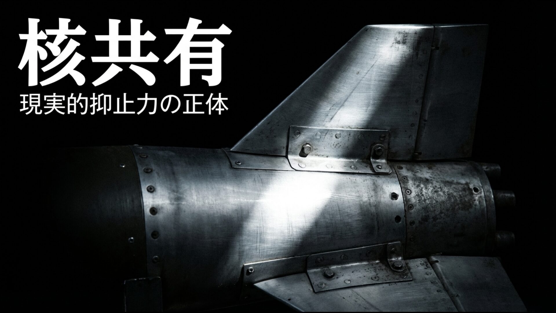 核共有（Nuclear Sharing）の概念と現実的な抑止力に関する解説のアイキャッチ画像