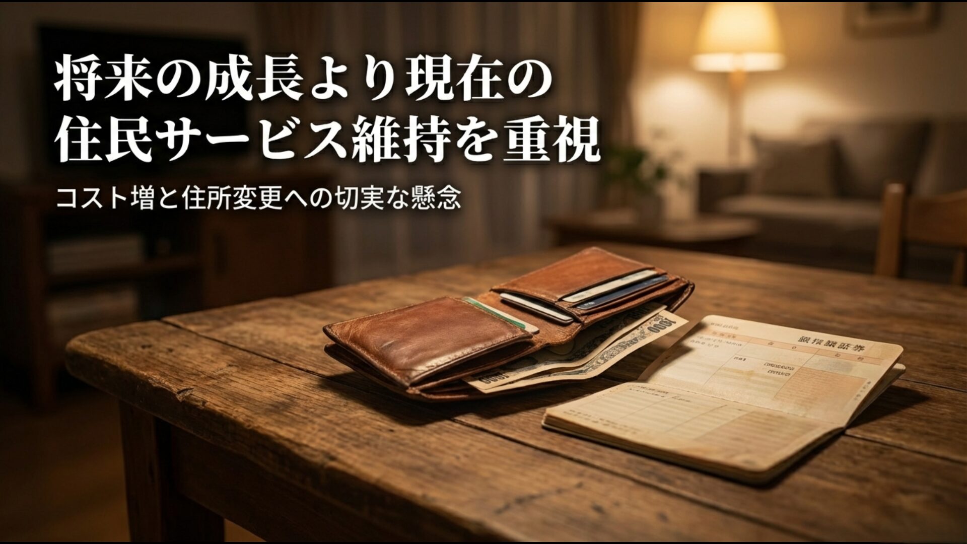 大阪都構想への反対理由として挙げられた住民サービス低下やコスト増への懸念