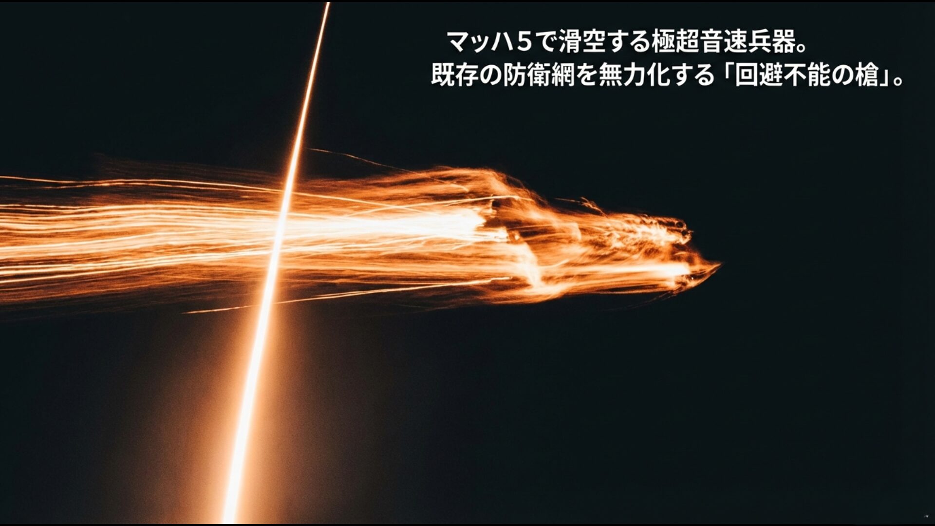 マッハ5で滑空し既存の防衛網を無力化する回避不能の槍としての極超音速兵器DF-17