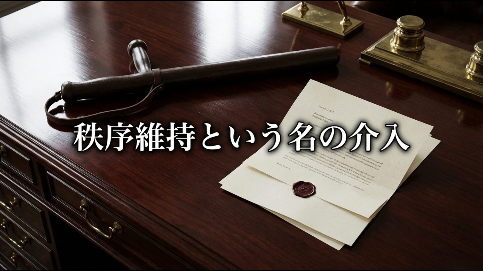 モンロー主義を中南米への積極的介入の口実としたルーズベルトの系論と国際警察力