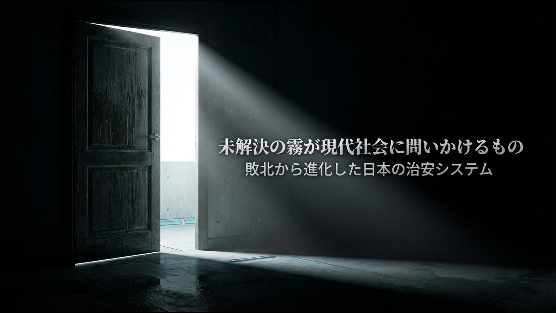 三億円事件の敗北から進化した日本の治安システムと治安維持の変遷