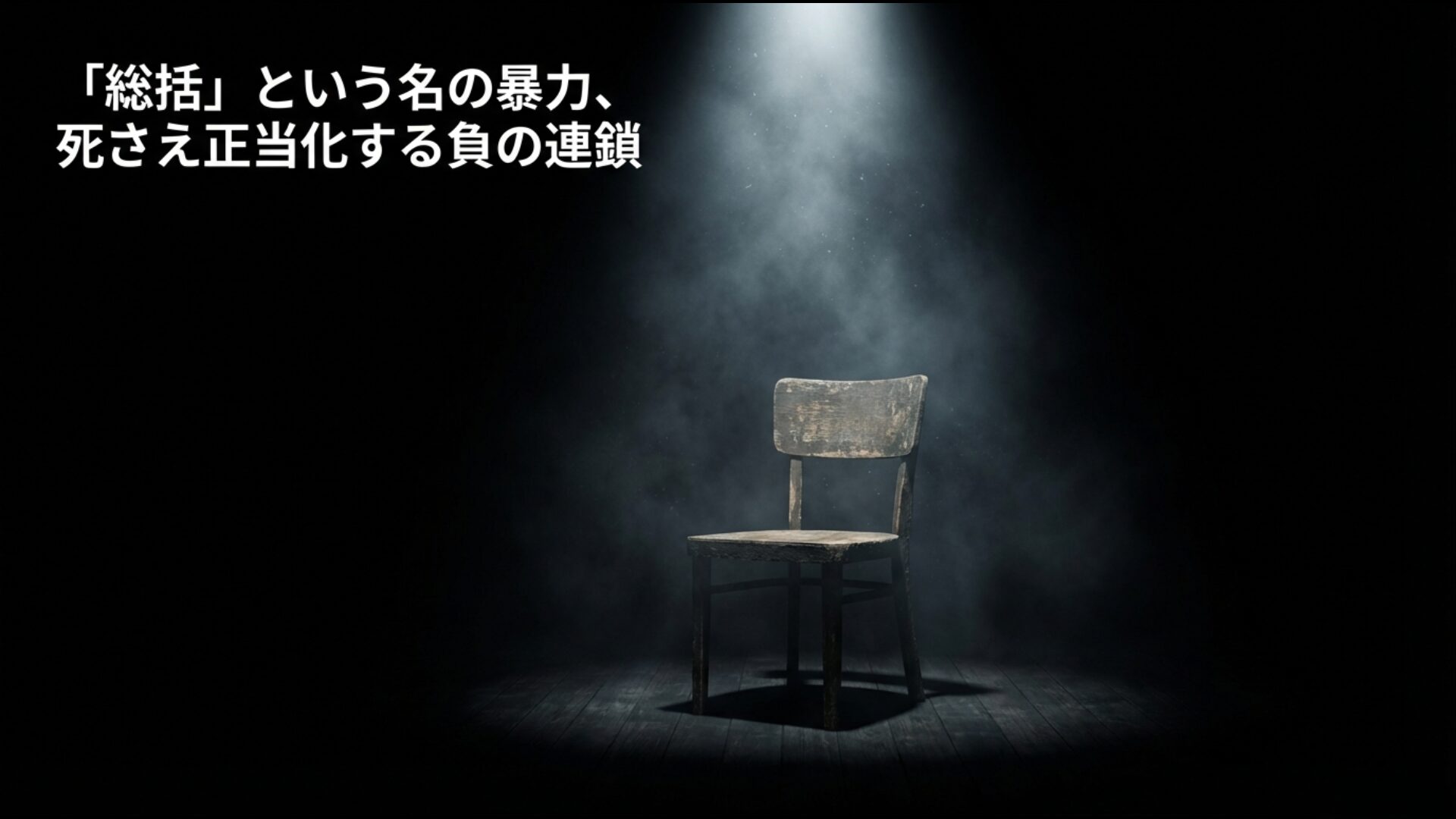 仲間の死さえ正当化する連合赤軍の総括という凄惨なリンチと負の連鎖