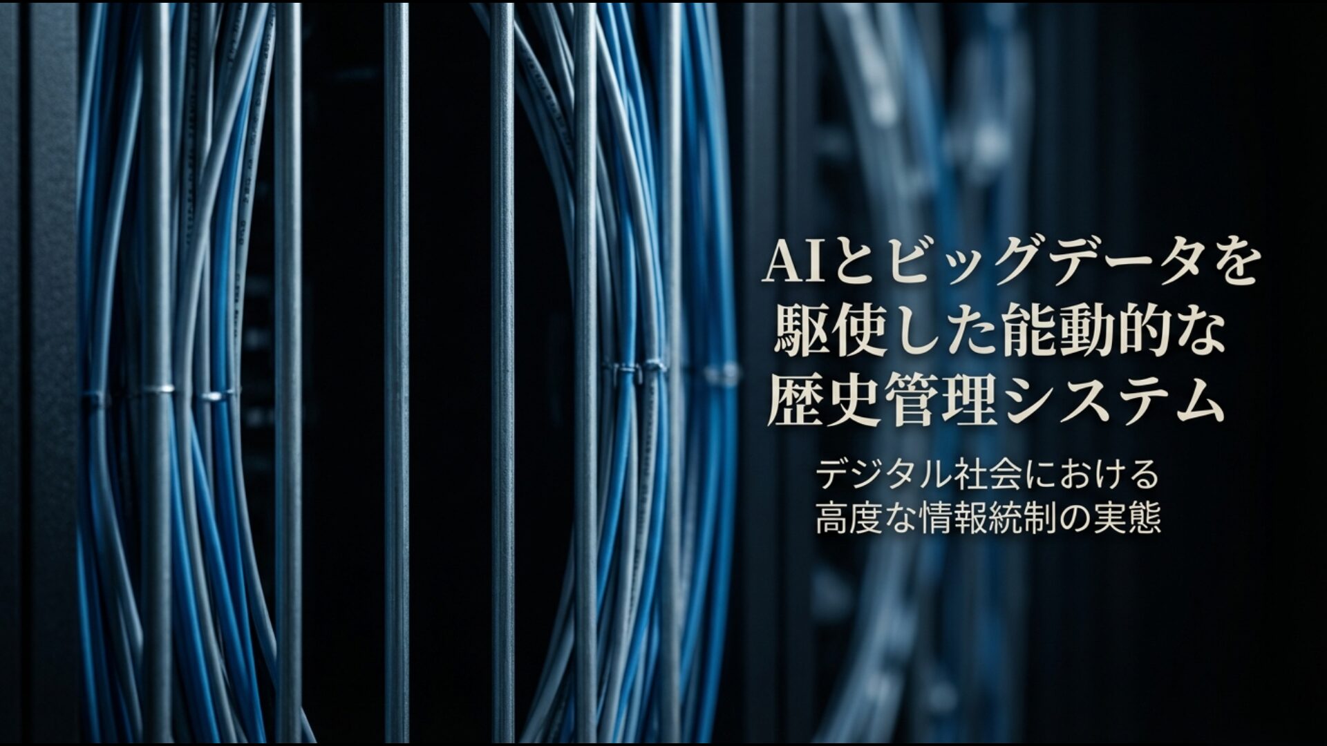 2026年のデジタル社会におけるAIとビッグデータを活用した中国の高度な能動的情報統制システム
