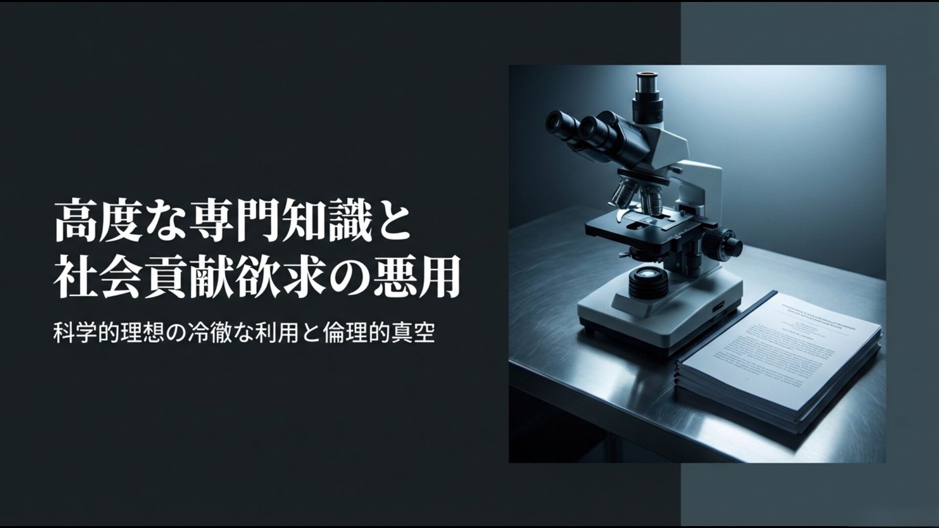 エリート層の高度な専門知識と社会貢献欲求がオウム真理教に悪用された構造の図