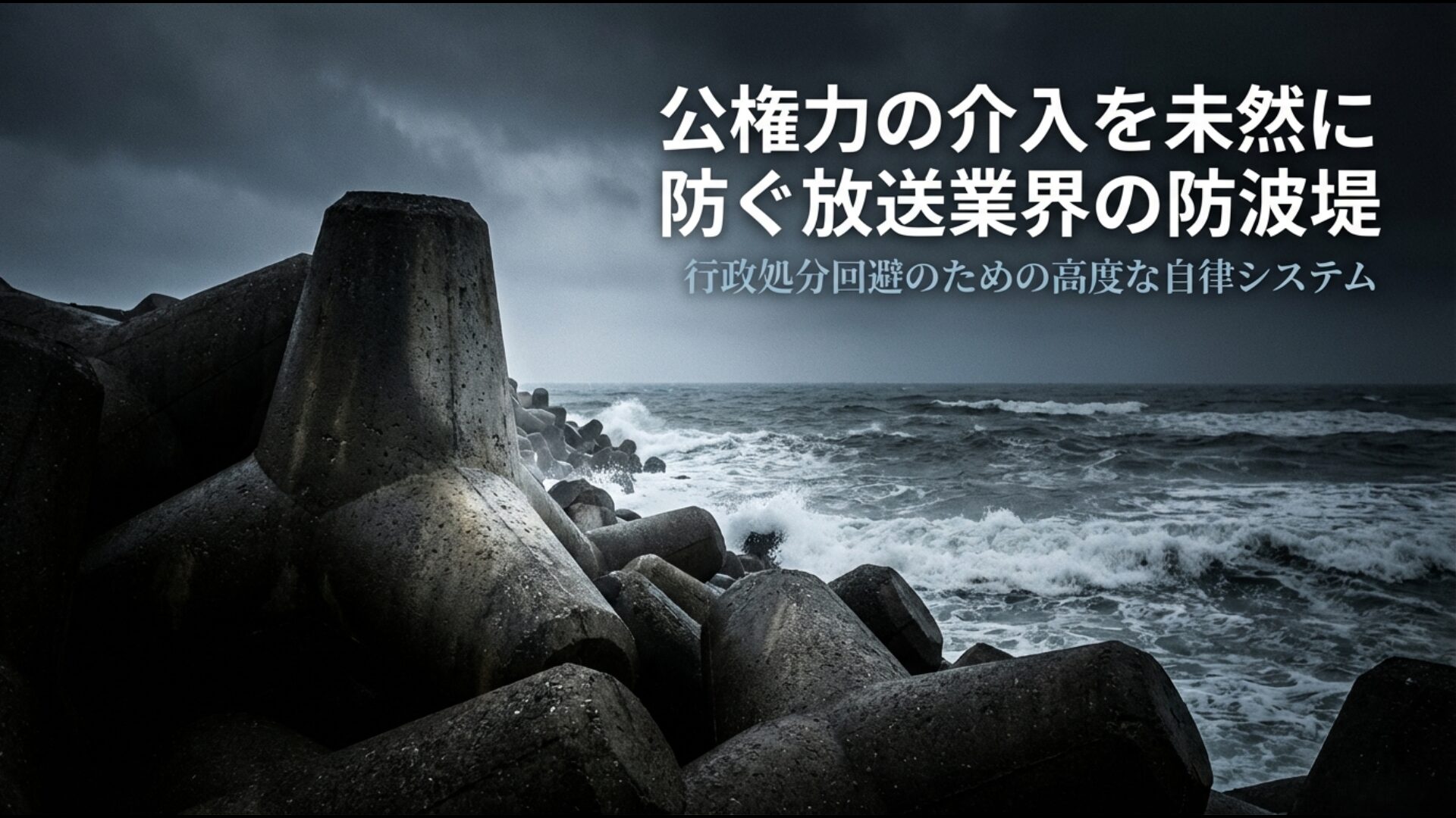 行政処分回避のための高度な自律システムと表現の自由