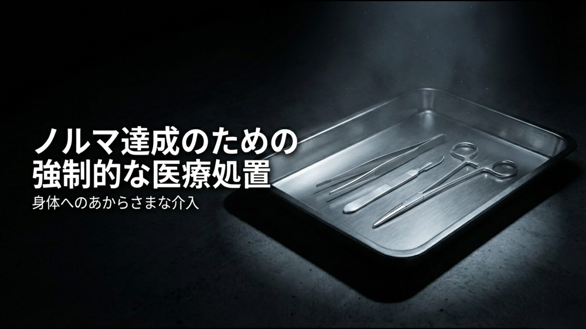 計画出産のノルマ達成を目的とした強制的な中絶や不妊手術など身体への介入