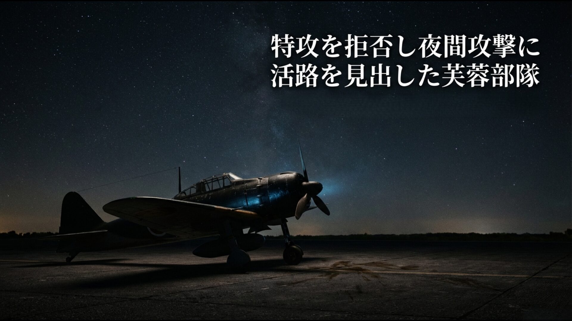 指揮官の理性と創意工夫により通常戦術で戦果を挙げた芙蓉部隊の記録