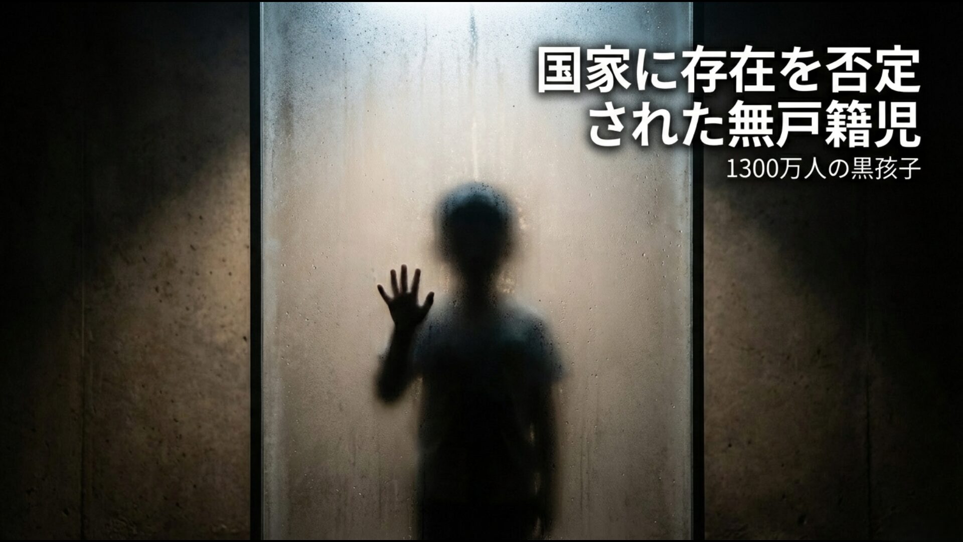 中国政府に存在を否定された戸籍のない子供たち「黒孩子」1300万人の悲劇