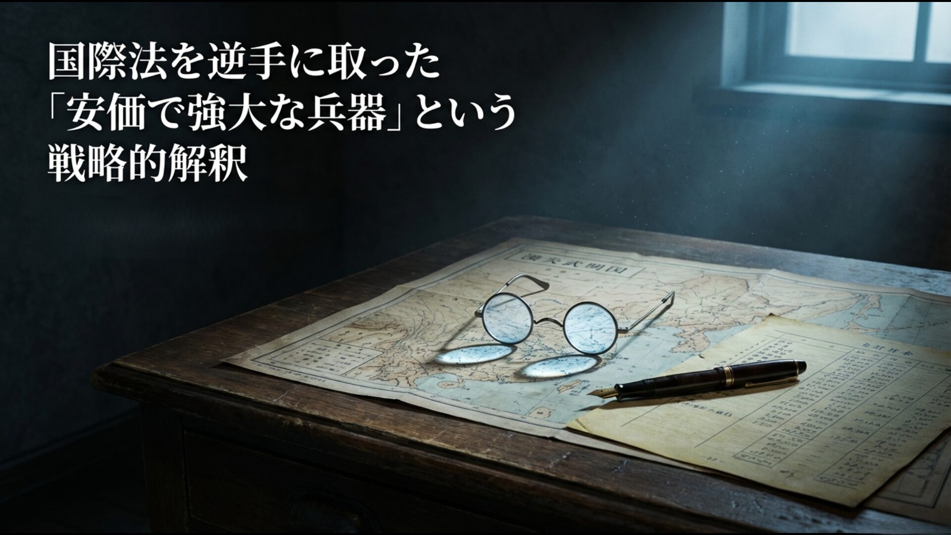 1925年ジュネーブ議定書を逆手に取った石井四郎の細菌戦戦略思想の解説図