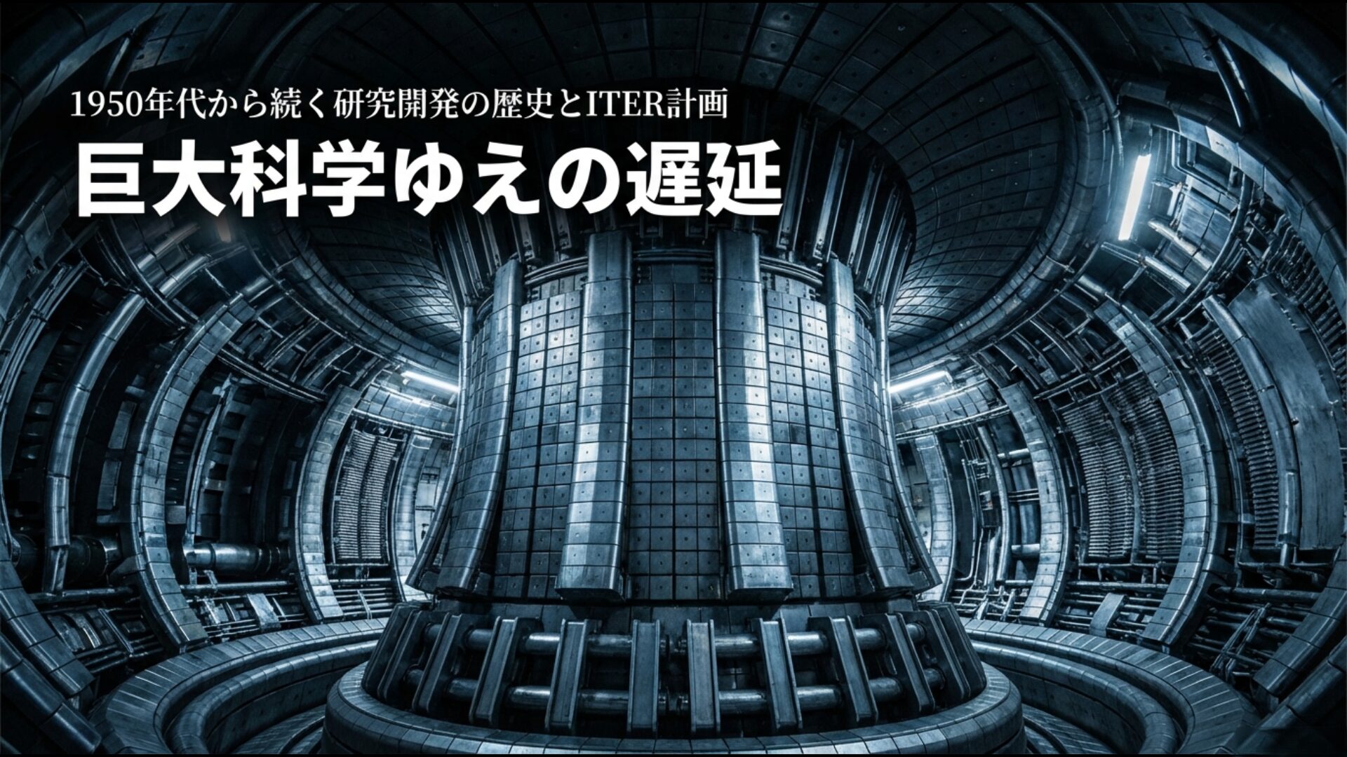 フランスで建設が進む国際熱核融合実験炉ITER(イーター)の巨大な構造と研究開発の歩み