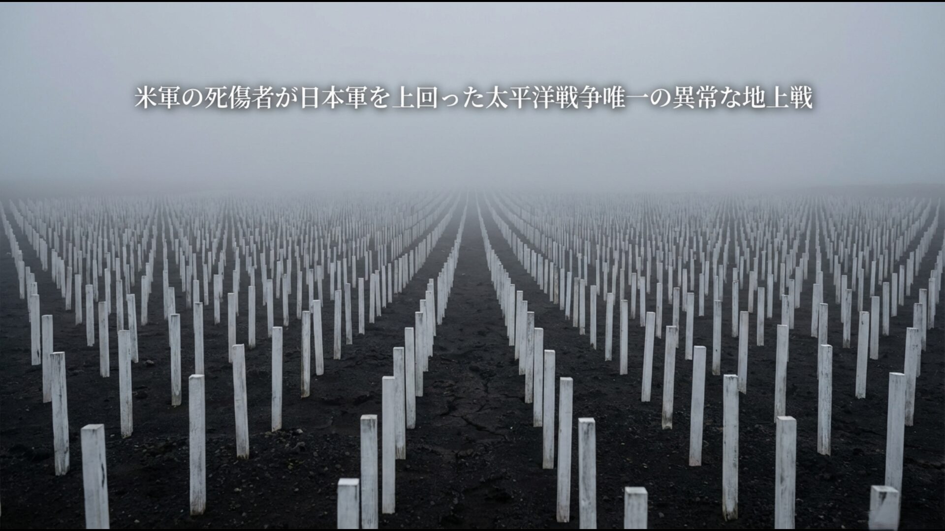 太平洋戦争で唯一米軍被害が日本軍を上回った硫黄島戦の損害統計