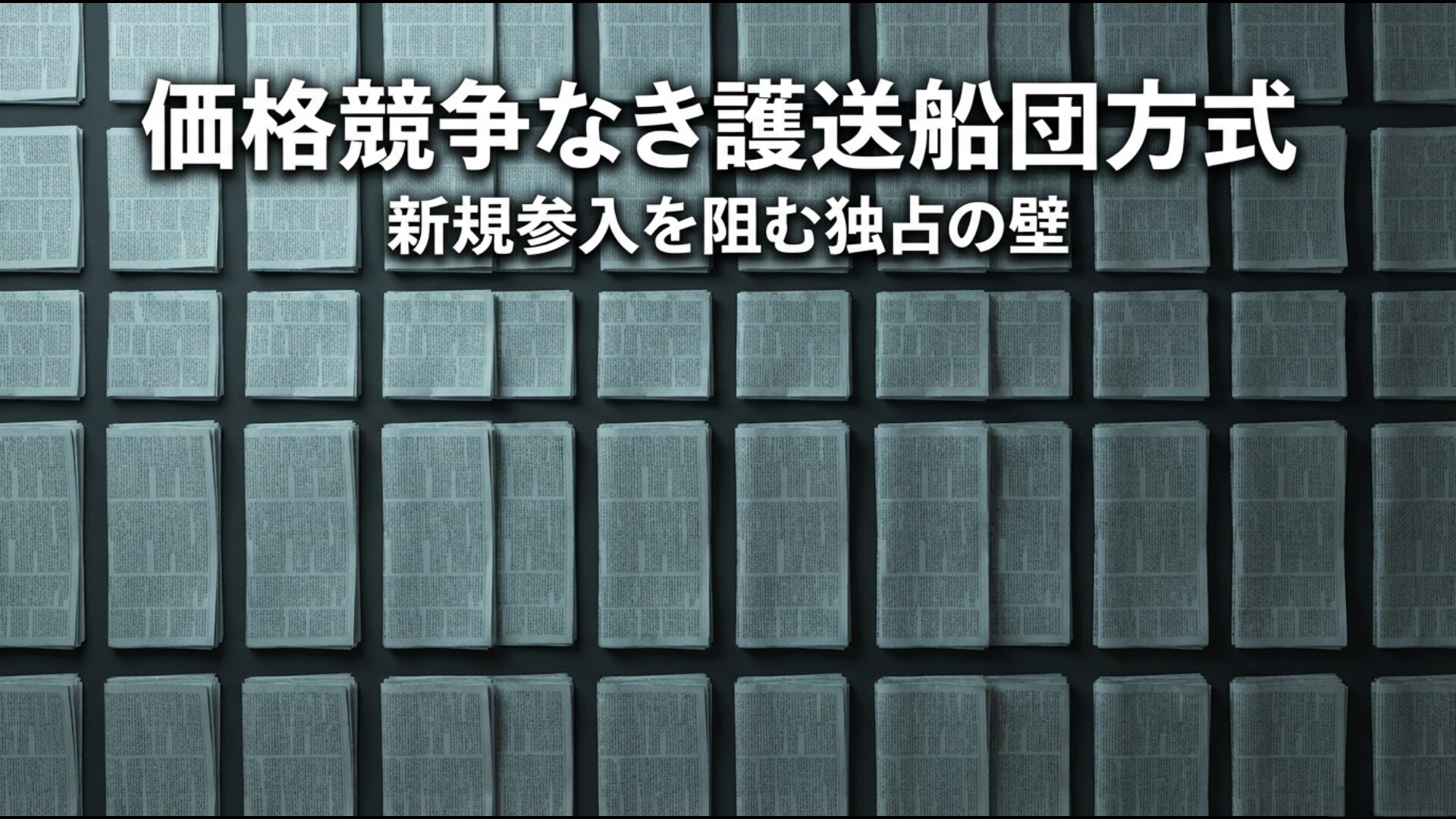 再販制度による価格維持と新規参入を阻む業界の閉鎖性を示す図