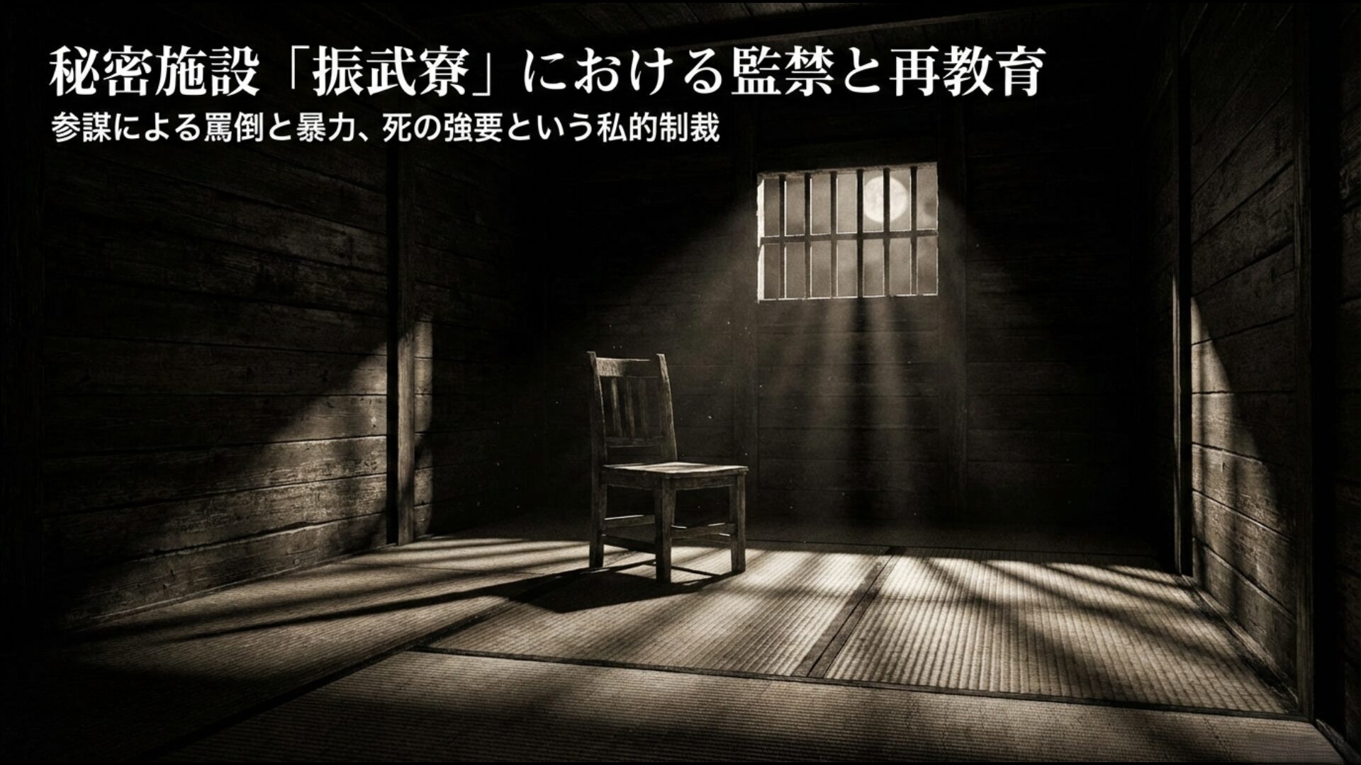 特攻隊の帰還兵に対する参謀の罵倒と暴力を伴う私的制裁のイメージ