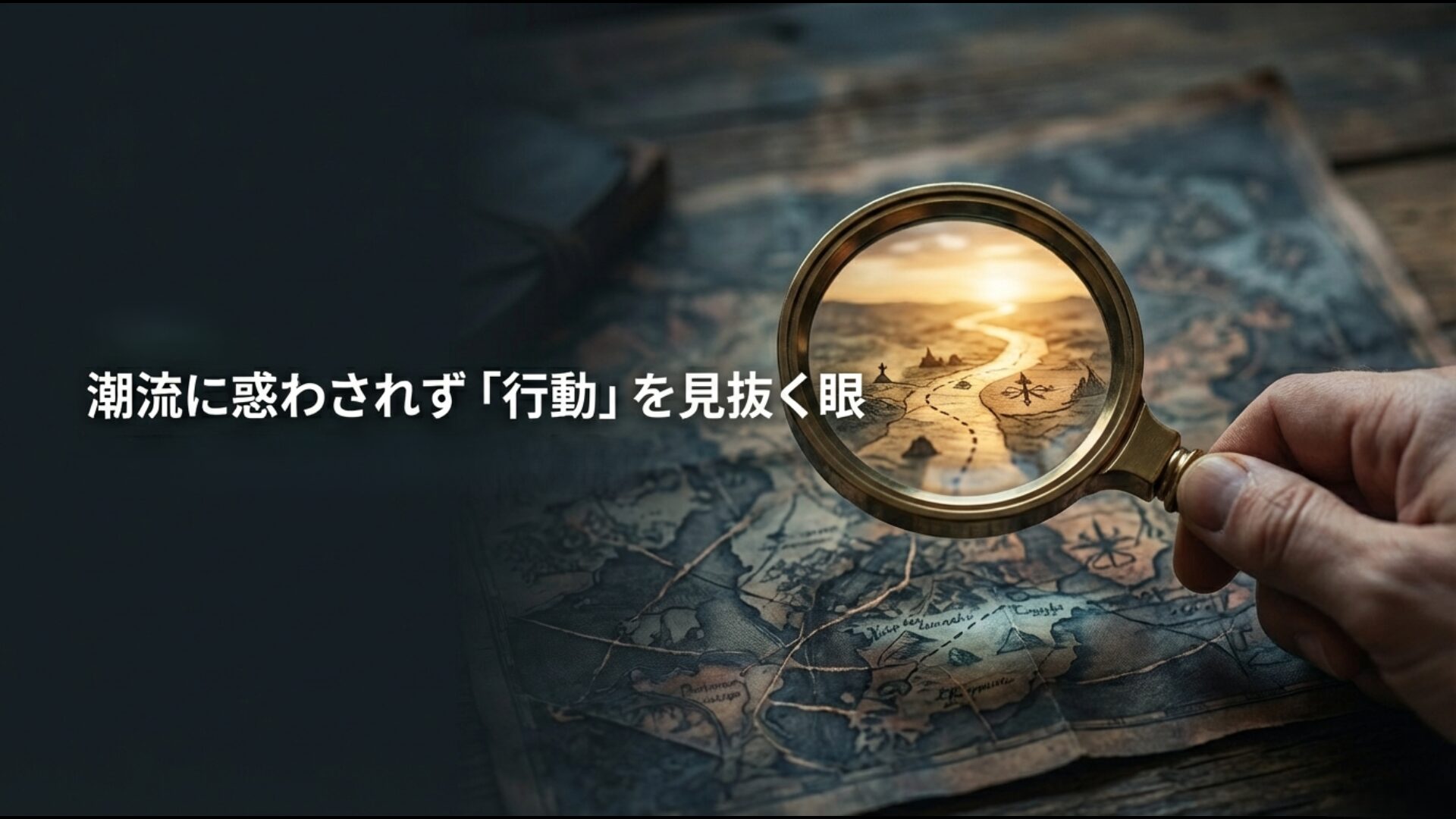 利権構造を超えた先にある現実的な目標と企業の真の行動を見抜く視点を示すスライド