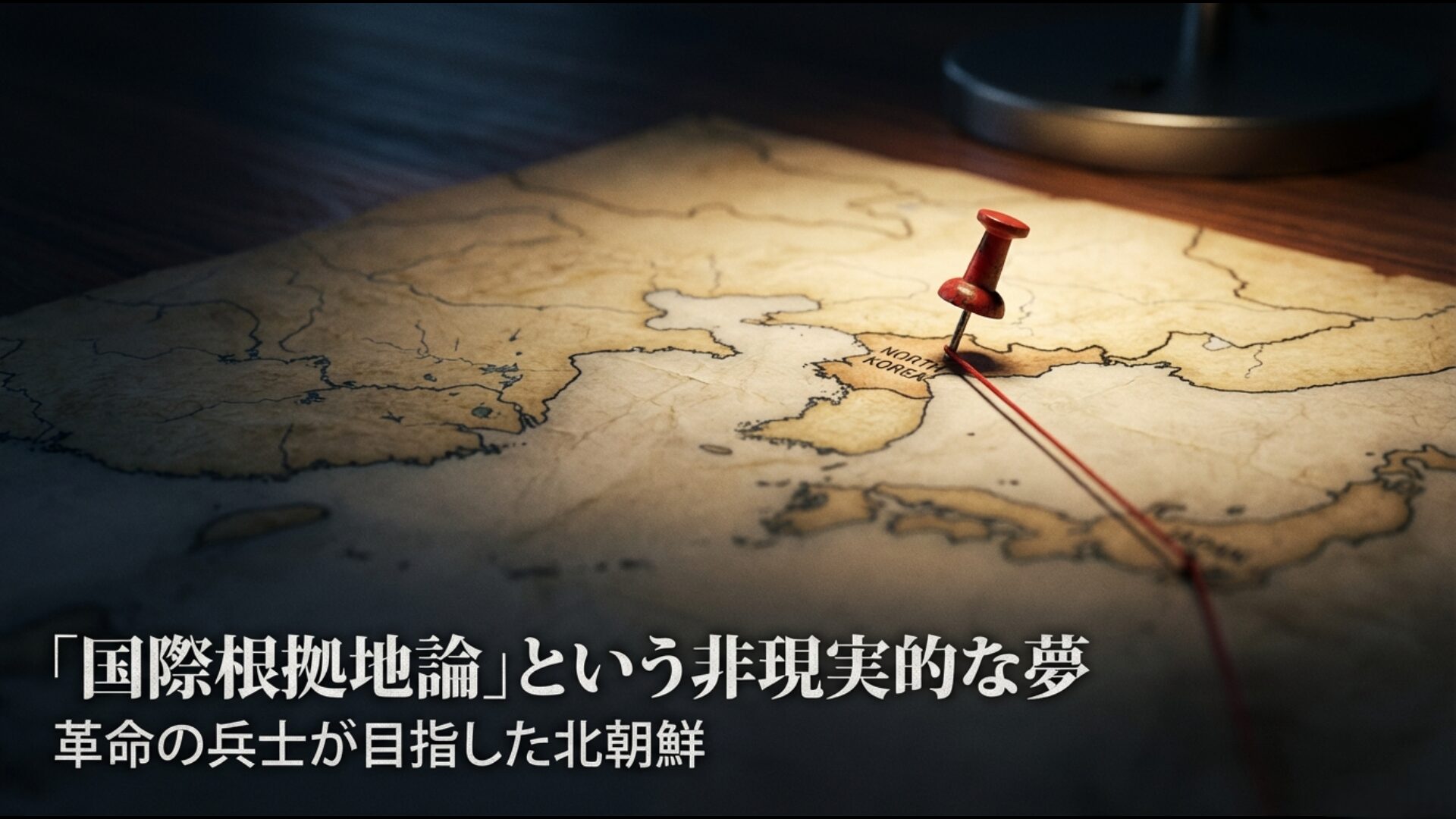 赤軍派が掲げた国際根拠地論と北朝鮮を革命の拠点とした思想的背景