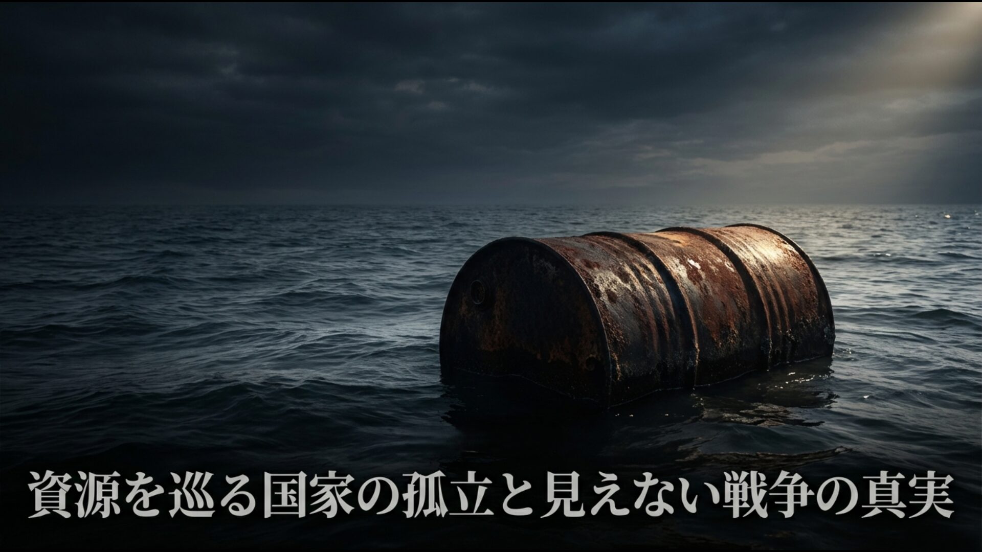 歴史の深層における資源を巡る国家の孤立と見えない戦争の真実