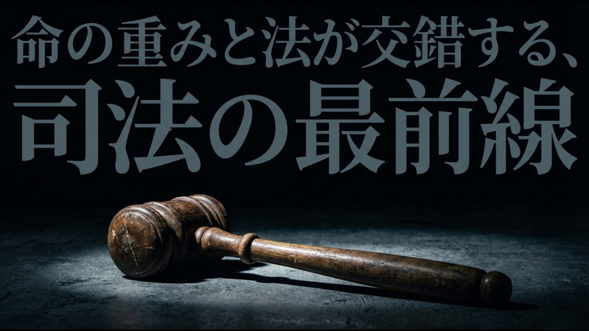 日本の刑事司法における死刑制度と再審請求の相克を描いたアイキャッチ画像