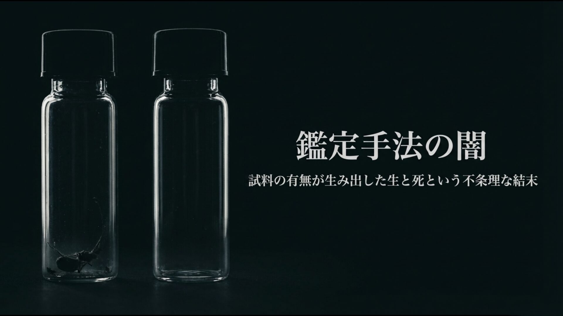 DNA鑑定試料の有無が被告人の生と死を分けた不条理な構造