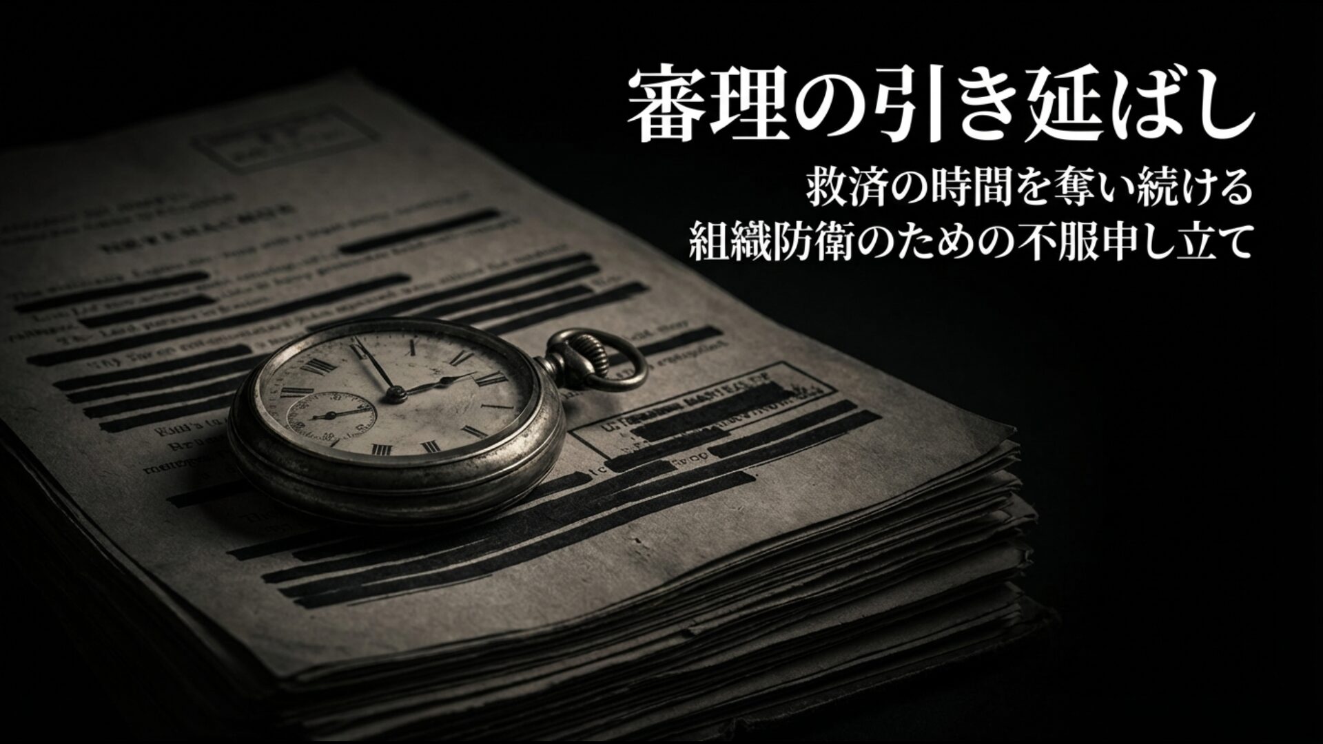 組織防衛のための不服申し立てが再審救済を遅らせる構造の解説