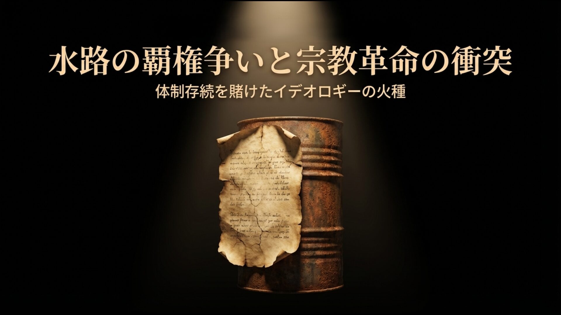 シャットゥルアラブ川の領有権争いとイスラム革命の影響を示す図解