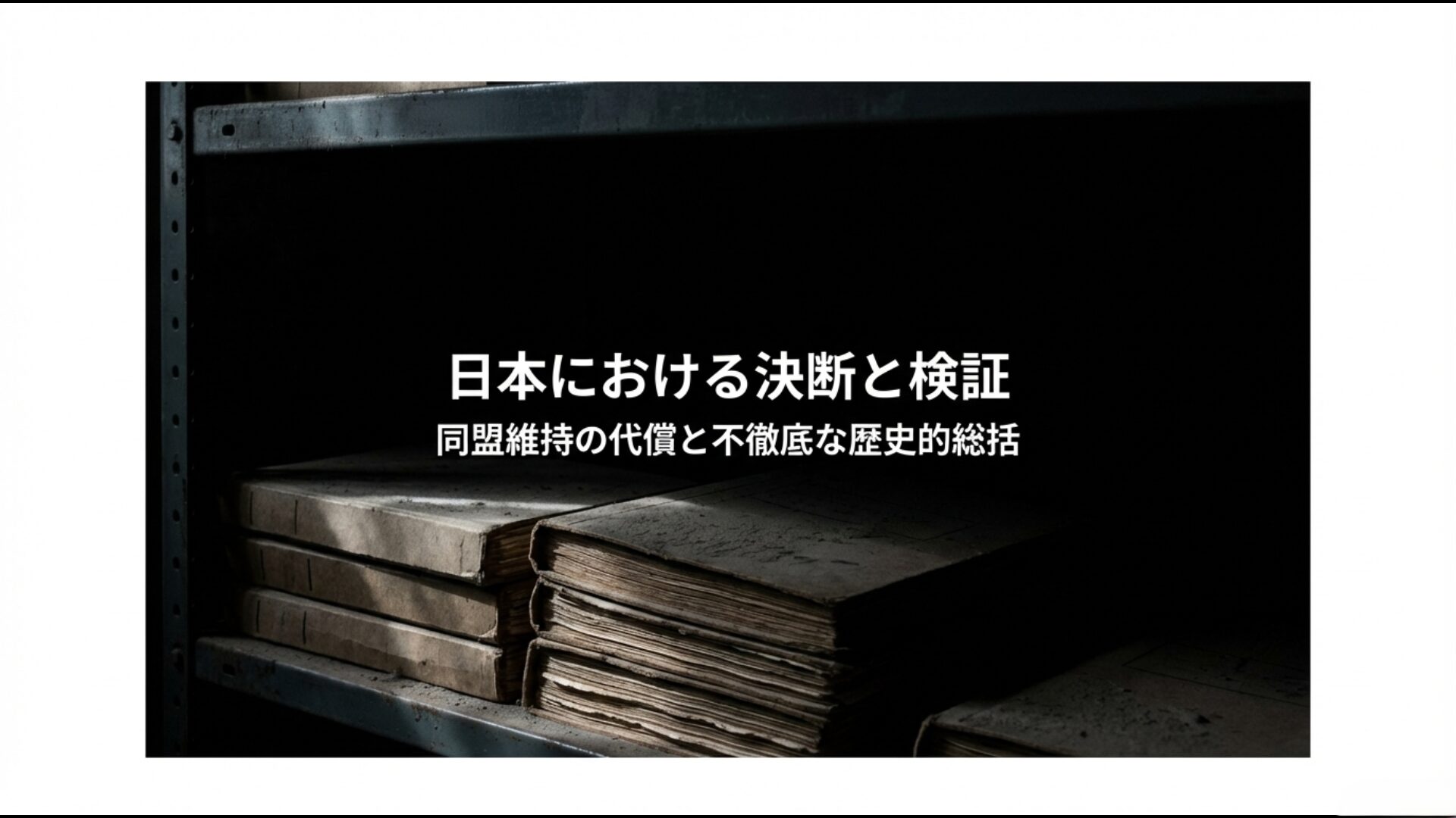小泉政権による自衛隊サマワ派遣の意義と事後検証の不徹底に関する図解