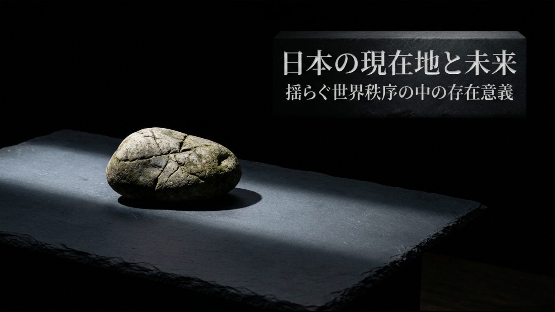 G7における日本の立ち位置と将来の存在意義を象徴するイメージ画像