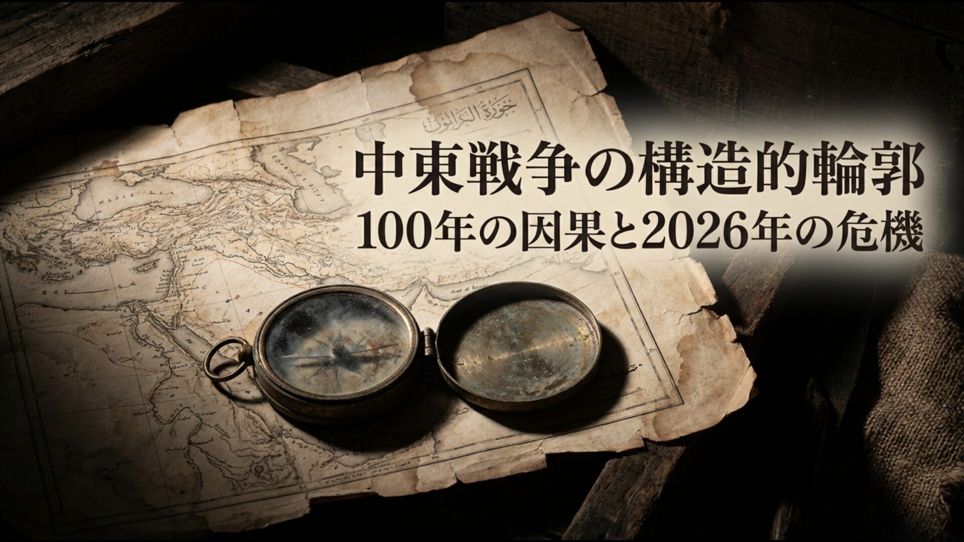 中東戦争がなぜ多いのかを歴史的背景から2026年の最新情勢まで網羅した図解
