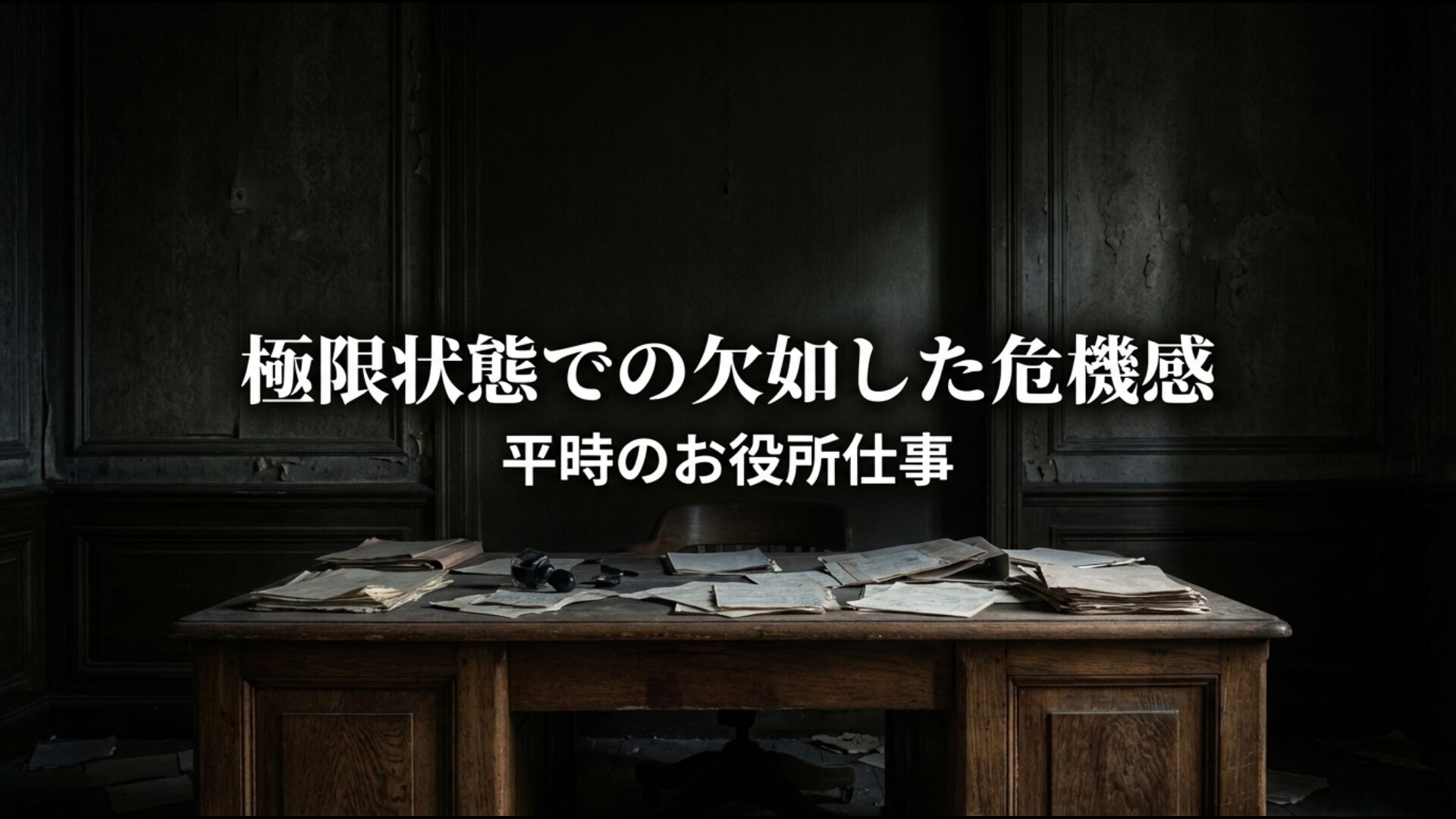 開戦直前のワシントン日本大使館における危機感の欠如と事務的混乱の図解
