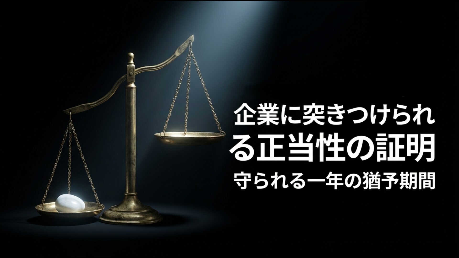 通報後の処分が報復ではないことを会社が立証する責任転換の仕組み