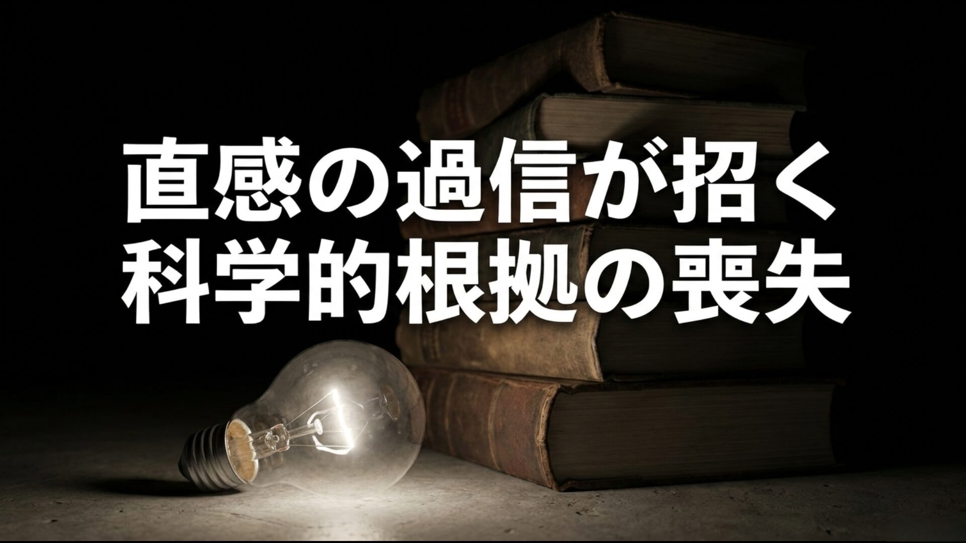 専門知識を軽視し直感や感情を優先する反知性主義がもたらす社会の混乱