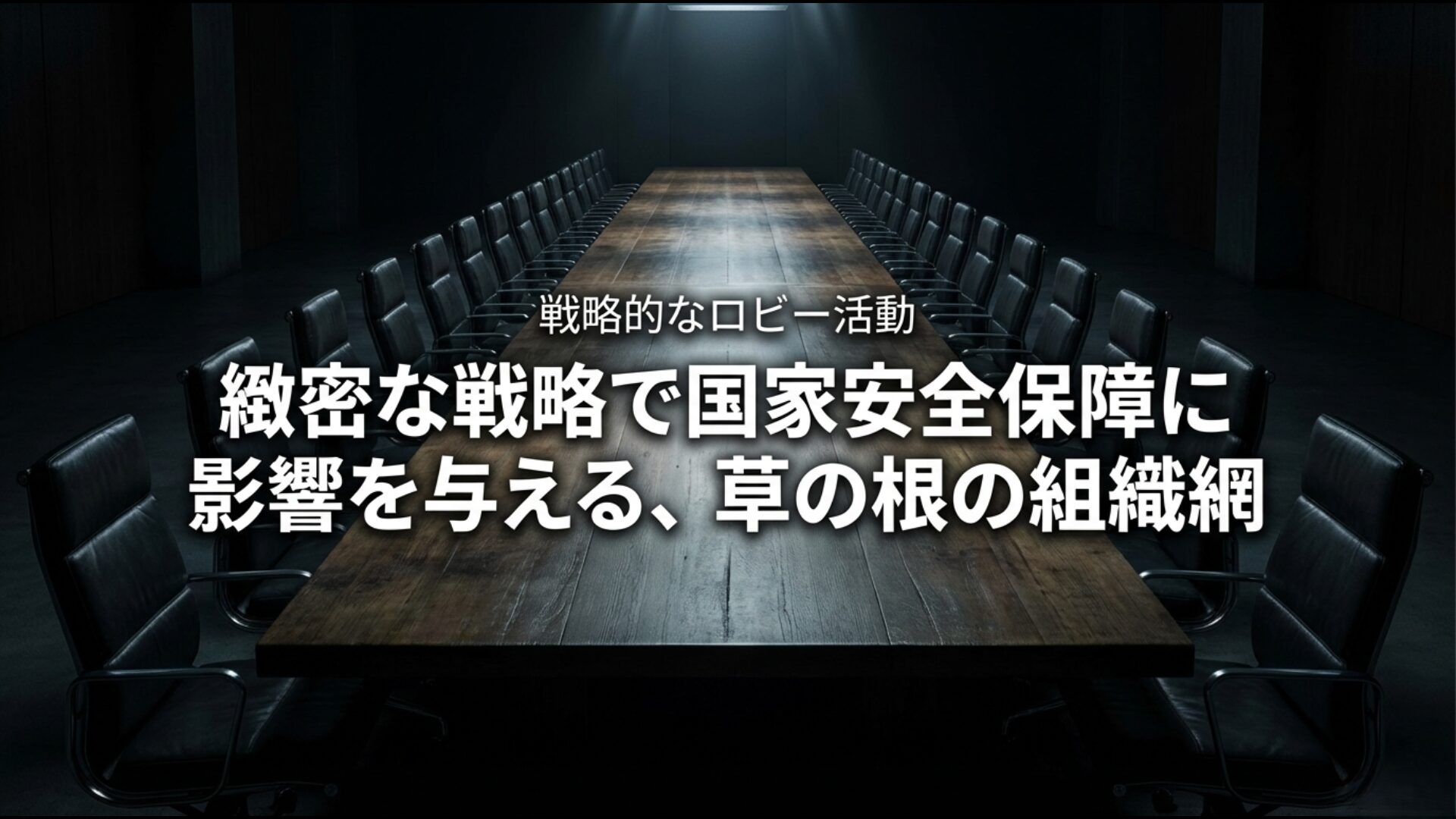 緻密な戦略で国家安全保障に影響を与えるCUFIの草の根組織網