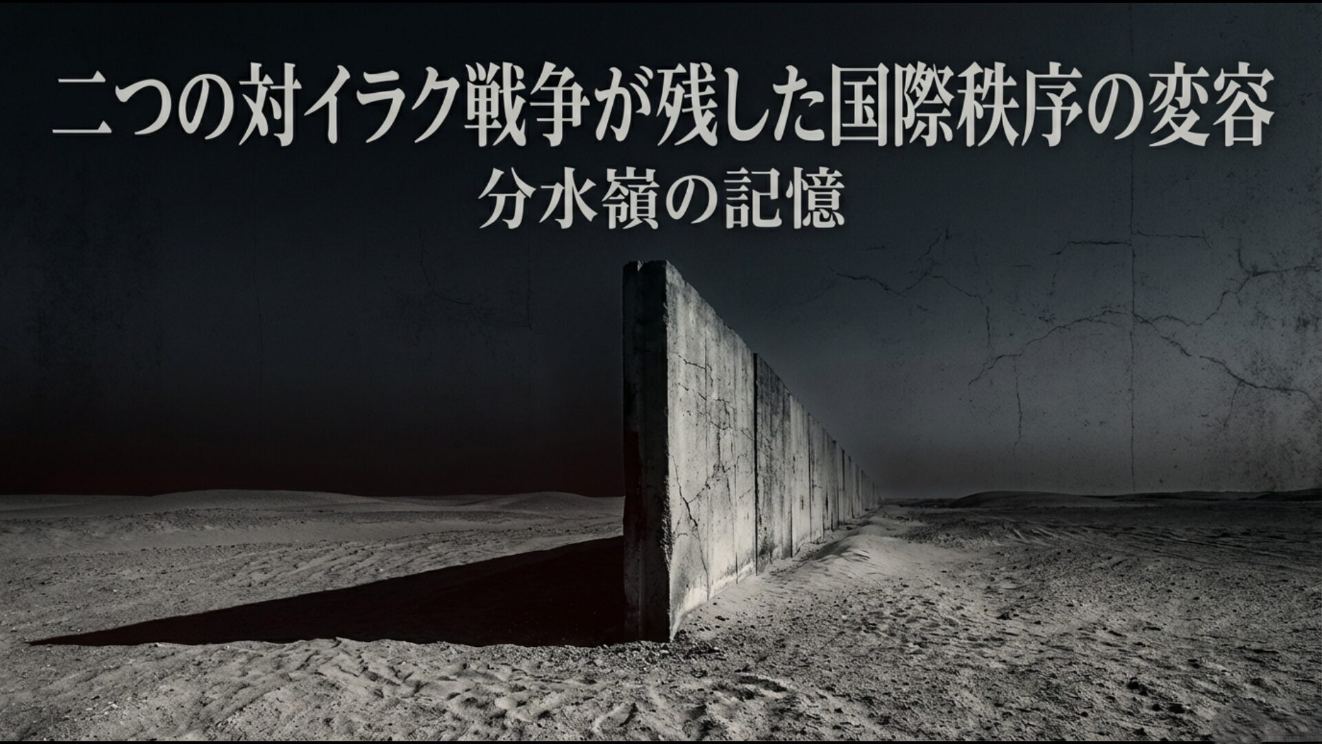 湾岸戦争とイラク戦争が国際秩序と中東情勢に与えた影響の比較まとめ