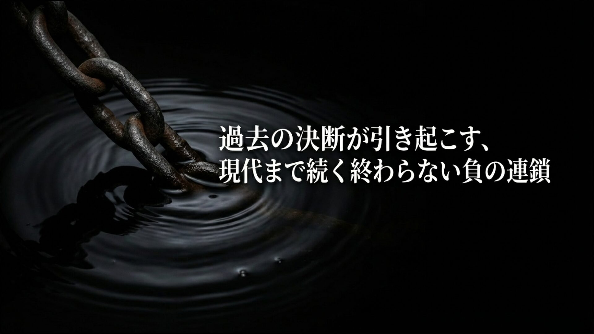 1990年のクウェート侵攻から現代の中東情勢まで続く歴史の負の連鎖の総括