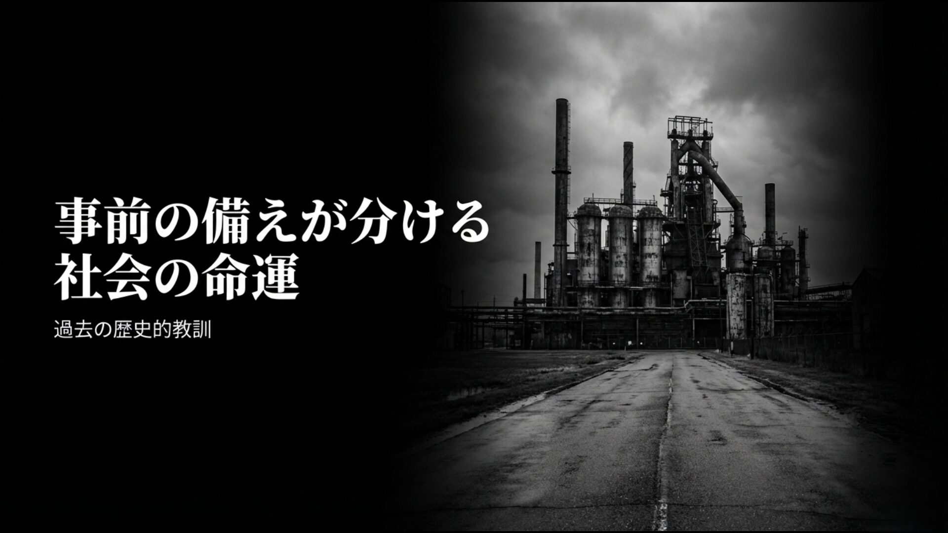 1970年代の石油危機から学ぶ事前の備えが社会の命運を分けることを示す歴史的教訓の画像