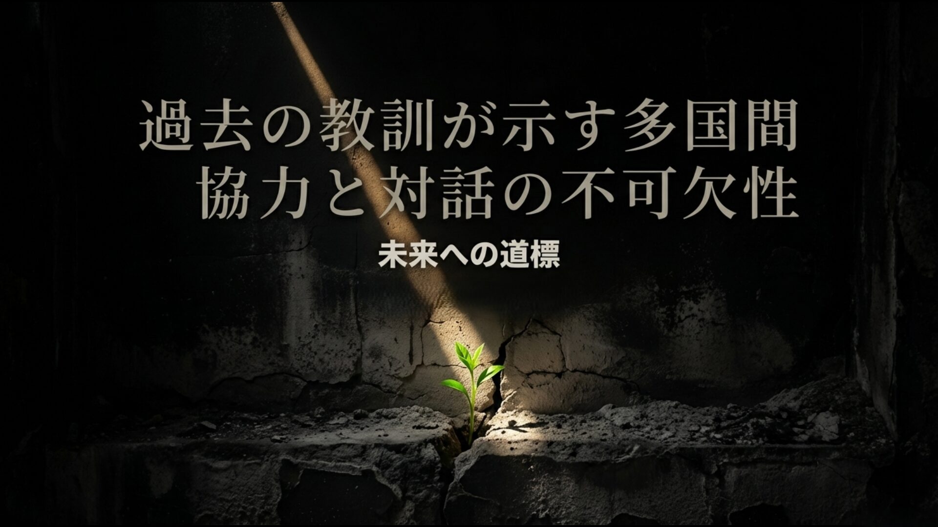 湾岸戦争とイラク戦争の教訓から学ぶ未来の国際秩序と平和構築