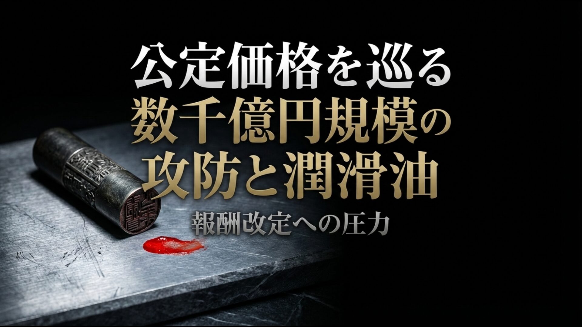 医療の公定価格である診療報酬を守るロビイングの潤滑油