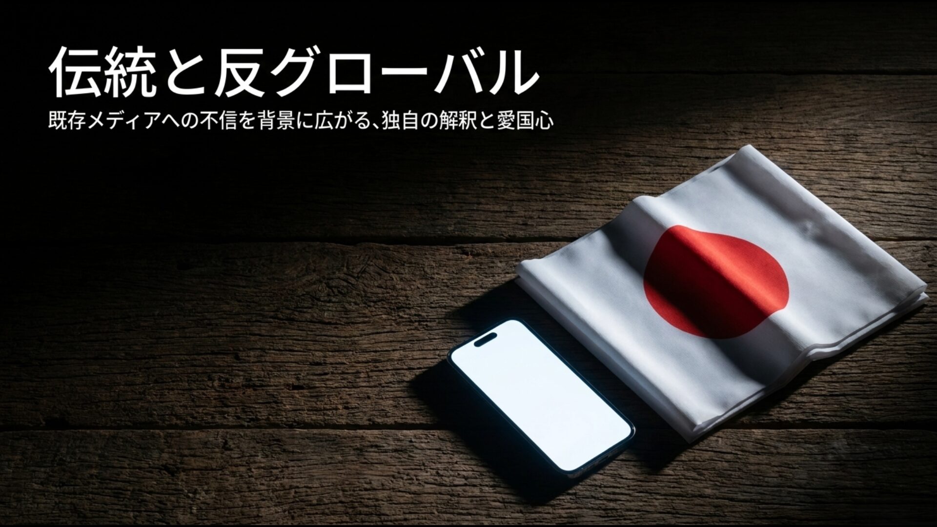 参政党がSNSで広めるナショナリズムと既存メディアへの不信に基づく独自解釈の解説
