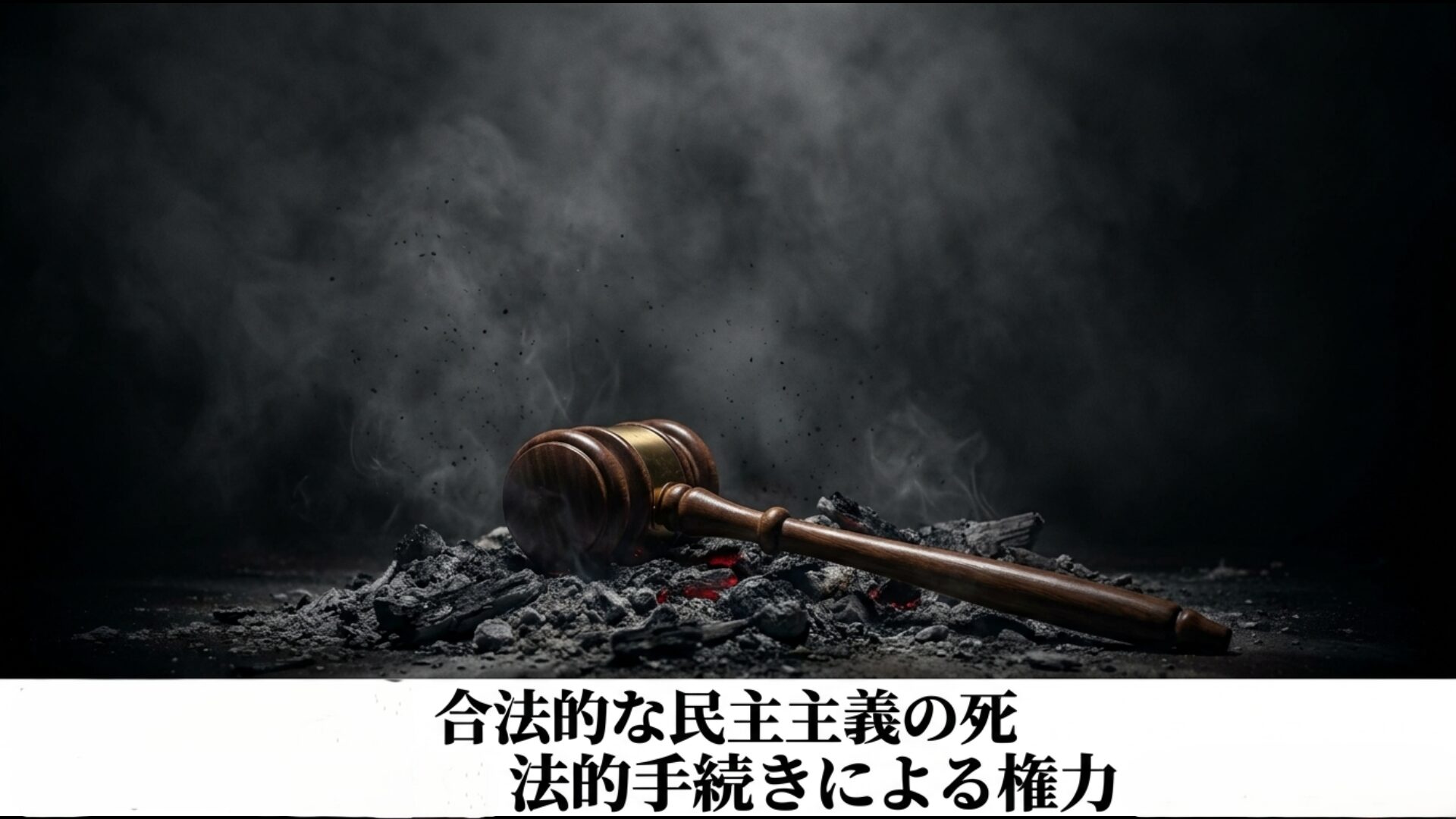 合法的な手続きを通じて独裁権力を掌握したナチスの転落プロセス図